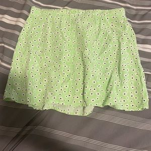 Flower art class skirt